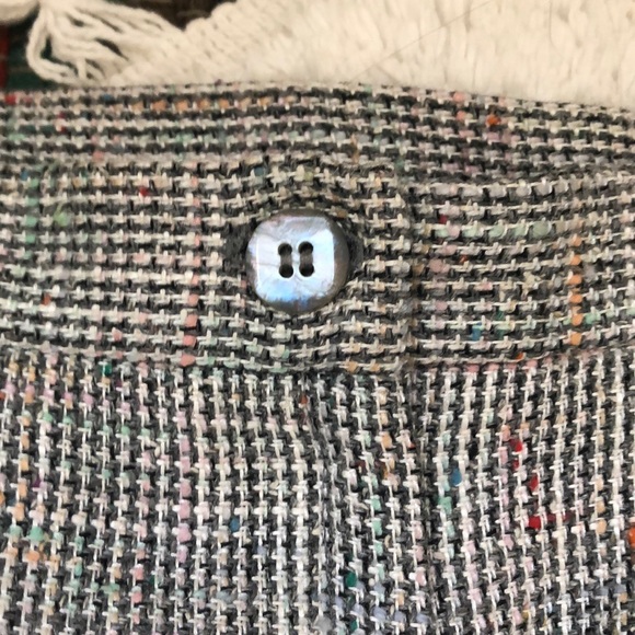 Vintage Tweed Pocketed Pencil Skirt, US Size 12/14 - Picture 5 of 6